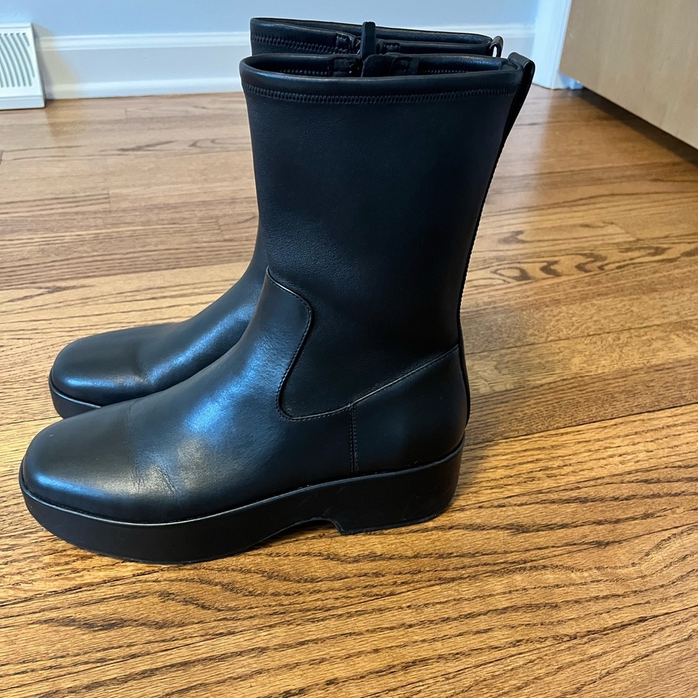 Fitflop F-Luma boot, black, size 10